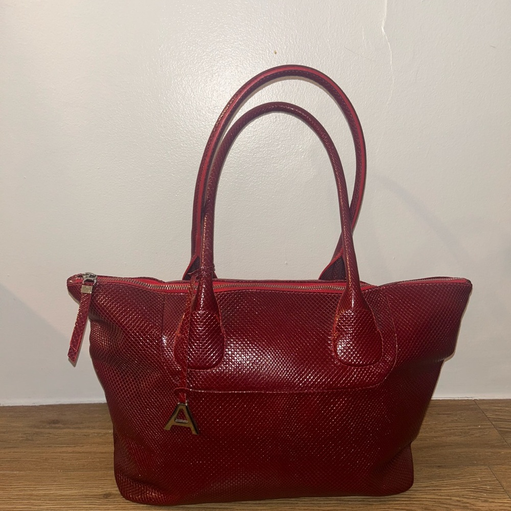 Elegant Red Women's Handbag